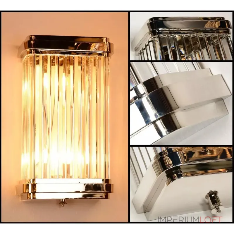 Настенный светильник BRWL7031 nickel от ImperiumLoft Настенный светильник BRWL7031 nickel от ImperiumLoft