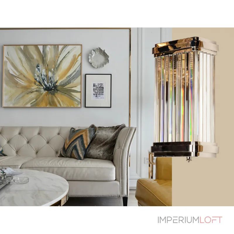 Настенный светильник BRWL7031 nickel от ImperiumLoft Настенный светильник BRWL7031 nickel от ImperiumLoft