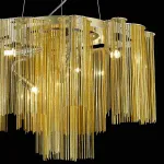 Светильник на штанге DeLight Collection 68052 P68052-5 gold Цвет арматуры золото Цвет плафонов золото от ImperiumLoft