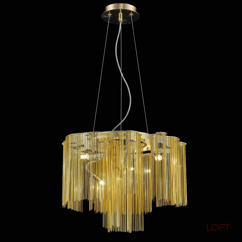 Подвесная люстра DeLight Collection 68052 P68052-5 gold Подвесная люстра DeLight Collection 68052 P68052-5 gold