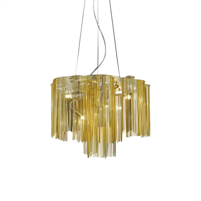 Светильник на штанге DeLight Collection 68052 P68052-5 gold Цвет арматуры золото Цвет плафонов золото от ImperiumLoft