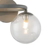 Подвесная люстра Wendt 6 grey/clear