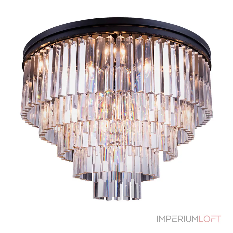 Накладной светильник DeLight Collection Odeon KR0387C-10A/P black/clear Цвет арматуры черный Цвет плафонов прозрачный от ImperiumLoft Накладной светильник DeLight Collection Odeon KR0387C-10A/P black/clear Цвет арматуры черный Цвет плафонов прозрачный от ImperiumLoft