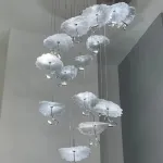 Люстра X-8827P/29 silver от ImperiumLoft