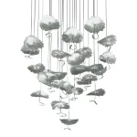 Люстра X-8827P/29 silver от ImperiumLoft