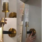 Настенный светильник Alouette 1 brass