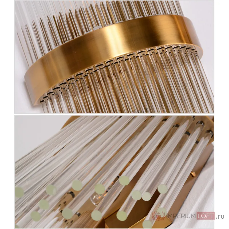Настенный светильник BRWL7024 gold от ImperiumLoft