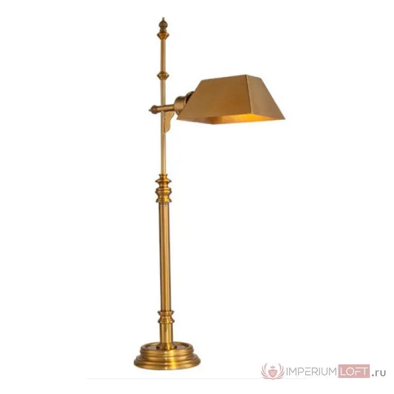 Настольная лампа офисная DeLight Collection Charlene KM0920T brass Цвет арматуры латунь Цвет плафонов латунь от ImperiumLoft