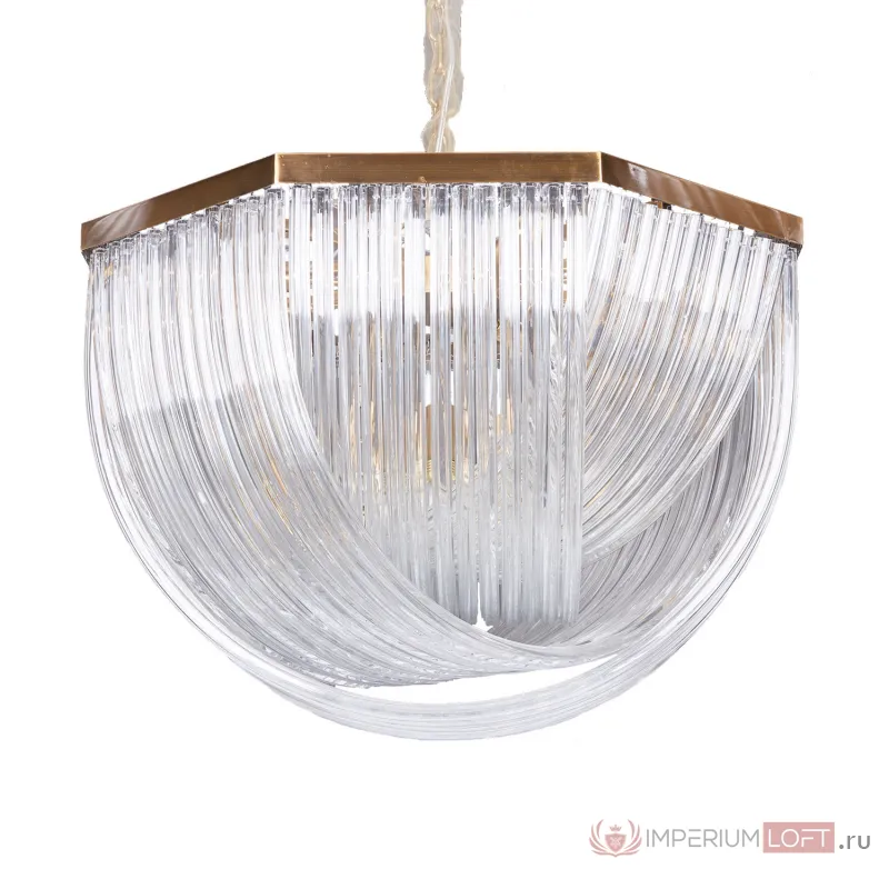Люстра Murano L12 brass/clear от ImperiumLoft