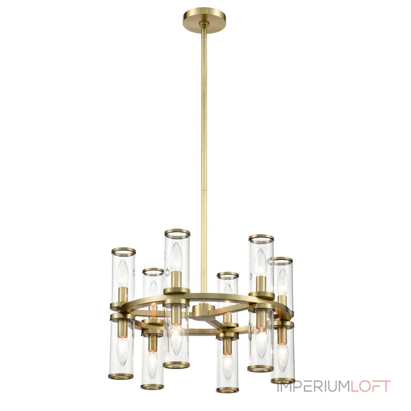 Люстра на штанге MD2061-12B br.brass