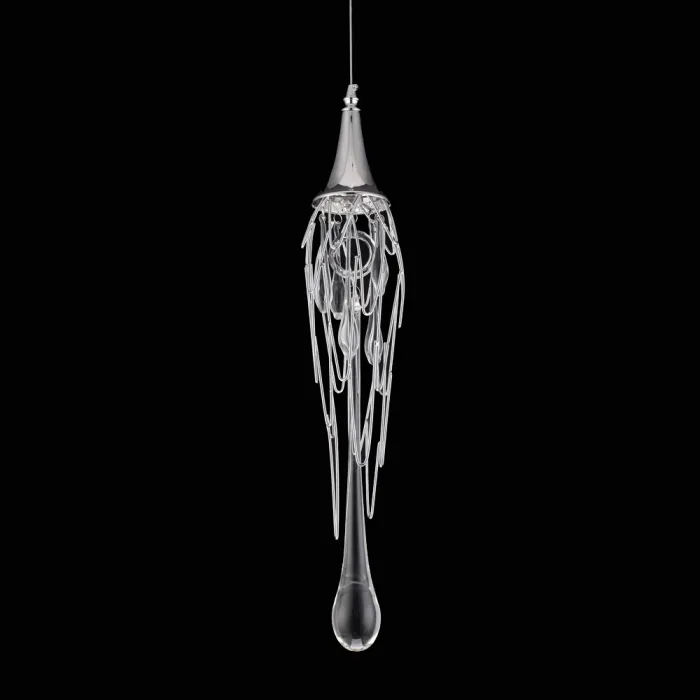 Подвесной светильник DeLight Collection Goddess Tears P68009S-1H chrome Цвет арматуры хром Цвет плафонов хром от ImperiumLoft