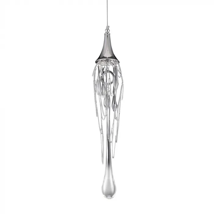 Подвесной светильник DeLight Collection Goddess Tears P68009S-1H chrome Цвет арматуры хром Цвет плафонов хром от ImperiumLoft
