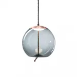 Подвесной светильник Knot C copper/blue