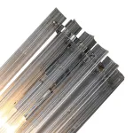 Накладной светильник DeLight Collection Murano Glass KR0116W-1 chrome Цвет арматуры хром Цвет плафонов прозрачный от ImperiumLoft