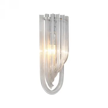 Накладной светильник DeLight Collection Murano Glass KR0116W-1 chrome Цвет арматуры хром Цвет плафонов прозрачный от ImperiumLoft