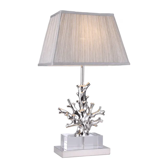 Настольная лампа декоративная DeLight Collection Table Lamp BT-1004 nickel от ImperiumLoft