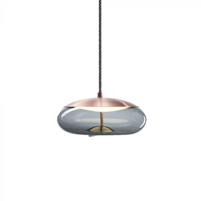Подвесной светильник Knot D copper/blue от ImperiumLoft