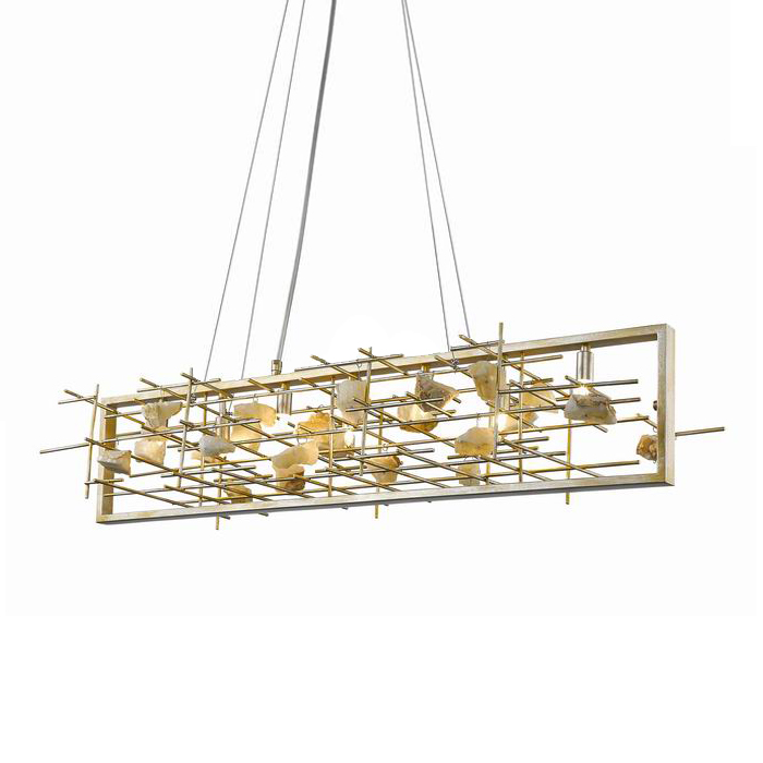 Подвесной светильник DeLight Collection Hanna P68043M-7 gold Цвет арматуры золото от ImperiumLoft