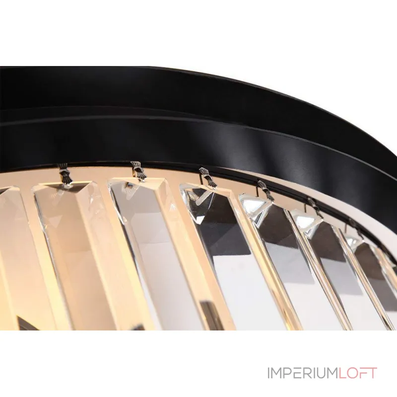 Подвесная люстра DeLight Collection 1920s Odeon KR0387P-6B/P black/clear Подвесная люстра DeLight Collection 1920s Odeon KR0387P-6B/P black/clear