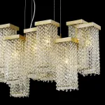 Подвесной светильник DeLight Collection 68065 PR68065-12 gold Цвет арматуры золото Цвет плафонов золото от ImperiumLoft