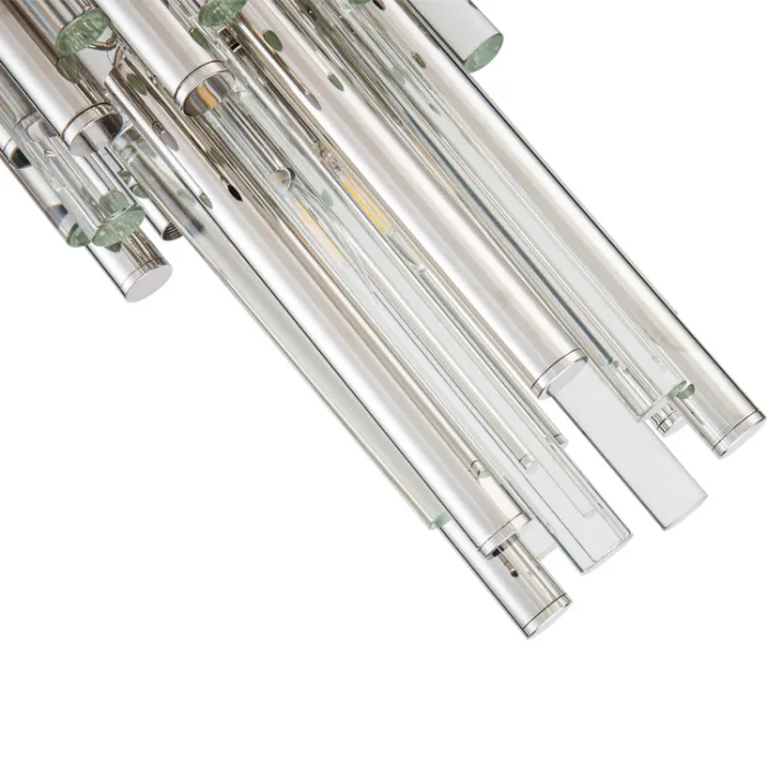Подвесной светильник DeLight Collection Gigi KM0931P-7 nickel Цвет арматуры никель Цвет плафонов прозрачный от ImperiumLoft