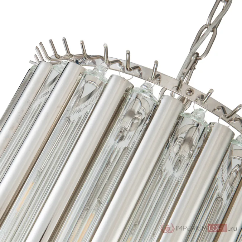Подвесной светильник DeLight Collection Gigi KM0931P-7 nickel Цвет арматуры никель Цвет плафонов прозрачный от ImperiumLoft
