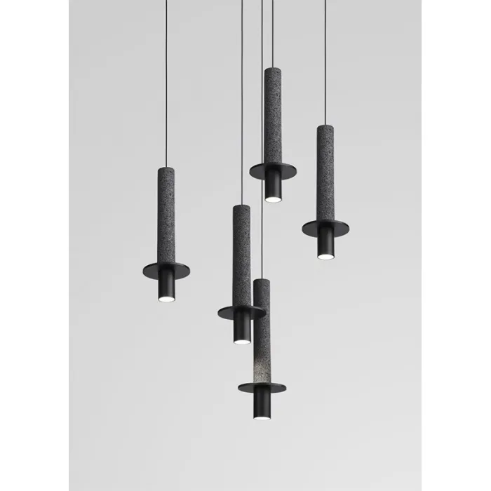 Подвесной светильник 10704P black/grey от ImperiumLoft