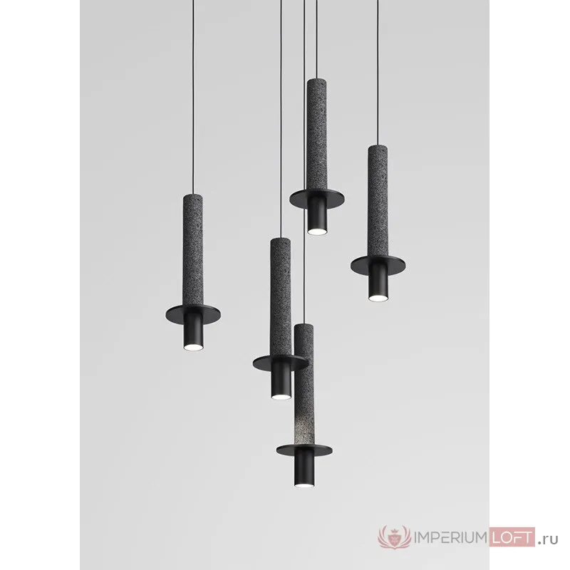 Подвесной светильник 10704P black/grey от ImperiumLoft