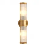 Бра DeLight Collection Claridges BRWL7002-AB Цвет арматуры золото Цвет плафонов прозрачный от ImperiumLoft