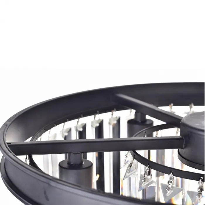 Подвесной светильник DeLight Collection Odeon KR0387P-6 black/clear от ImperiumLoft