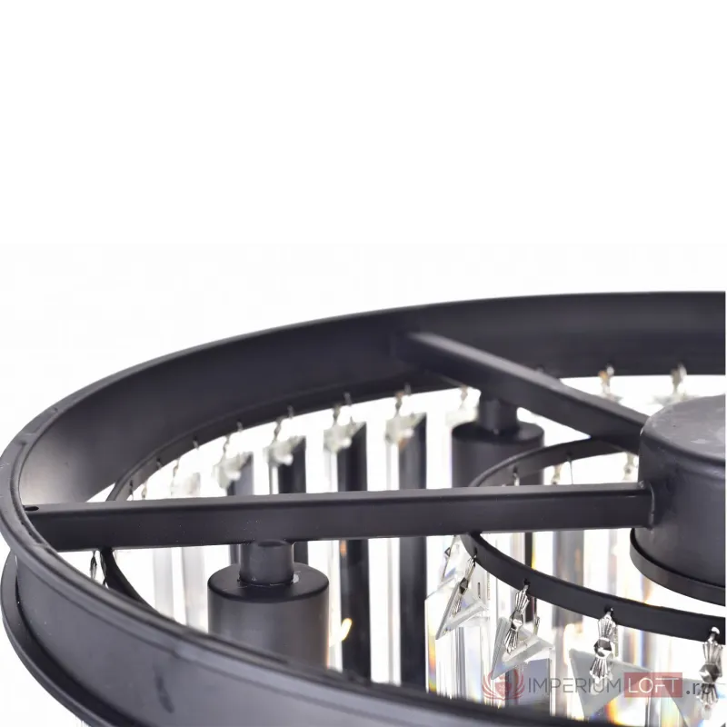 Подвесной светильник DeLight Collection Odeon KR0387P-6 black/clear от ImperiumLoft