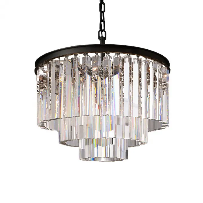 Подвесной светильник DeLight Collection Odeon KR0387P-6 black/clear от ImperiumLoft