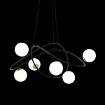 Подвесная люстра P0691-6A black