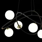 Подвесная люстра P0691-6A black