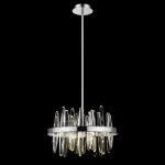 Светильник на штанге DeLight Collection Melrose P68050-6 Цвет арматуры хром Цвет плафонов прозрачный от ImperiumLoft