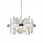 Светильник на штанге DeLight Collection Melrose P68050-6 Цвет арматуры хром Цвет плафонов прозрачный от ImperiumLoft