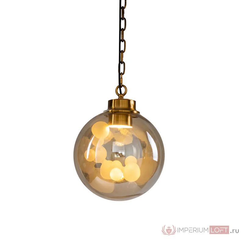 Подвесной светильник KG1148P brass/amber от ImperiumLoft
