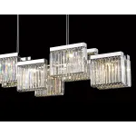 Светильник на штанге DeLight Collection Broadway EP68031L-10 chrome Цвет арматуры хром Цвет плафонов прозрачный от ImperiumLoft