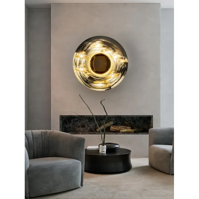 Настенный светильник Anodine 80 brass от ImperiumLoft