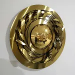 Настенный светильник Anodine 80 brass от ImperiumLoft