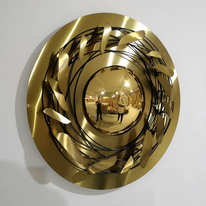 Настенный светильник Anodine 80 brass от ImperiumLoft