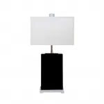 Настольная лампа декоративная DeLight Collection Crystal Table Lamp TL1202-BK Цвет арматуры черный от ImperiumLoft