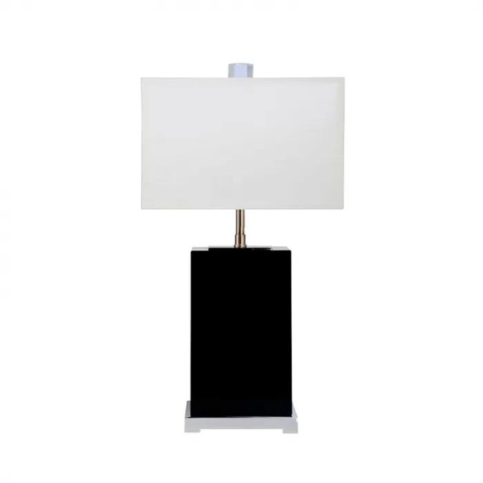 Настольная лампа декоративная DeLight Collection Crystal Table Lamp TL1202-BK Цвет арматуры черный от ImperiumLoft