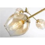 Подвесной светильник DeLight Collection Bubble 7058/7B black Цвет арматуры черный Цвет плафонов серый от ImperiumLoft