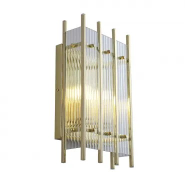 Накладной светильник DeLight Collection Sparks KM0917W-2 gold Цвет арматуры золото Цвет плафонов прозрачный