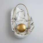 Настенный светильник Pearl white