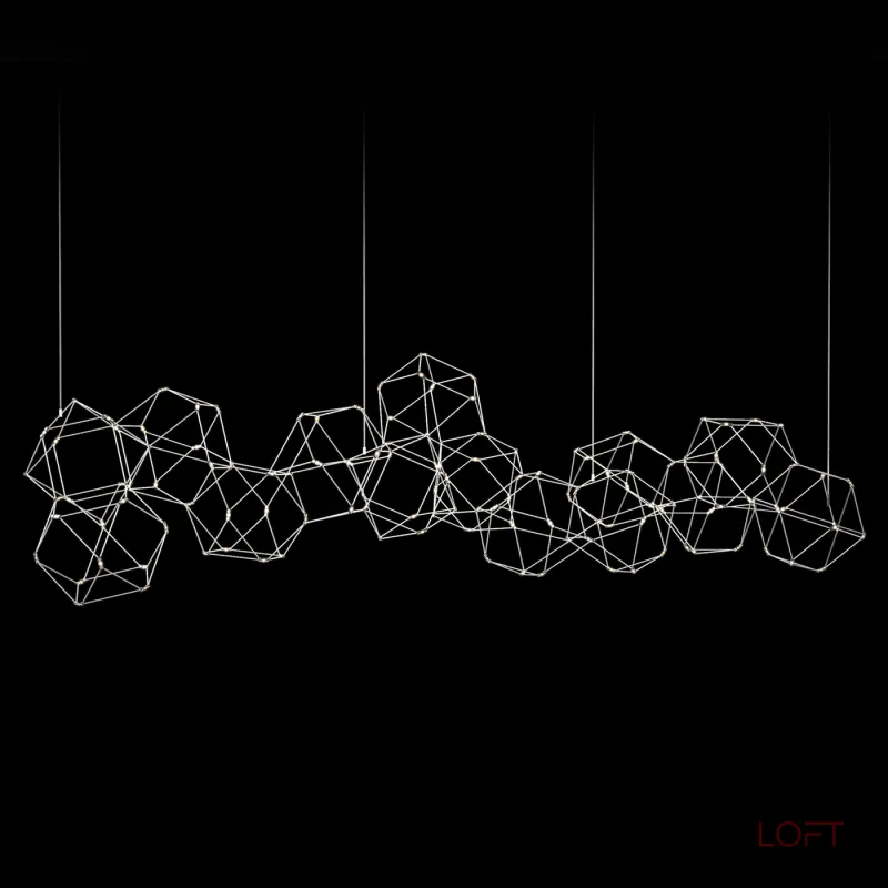 Подвесной светильник Lucciola 14A chrome