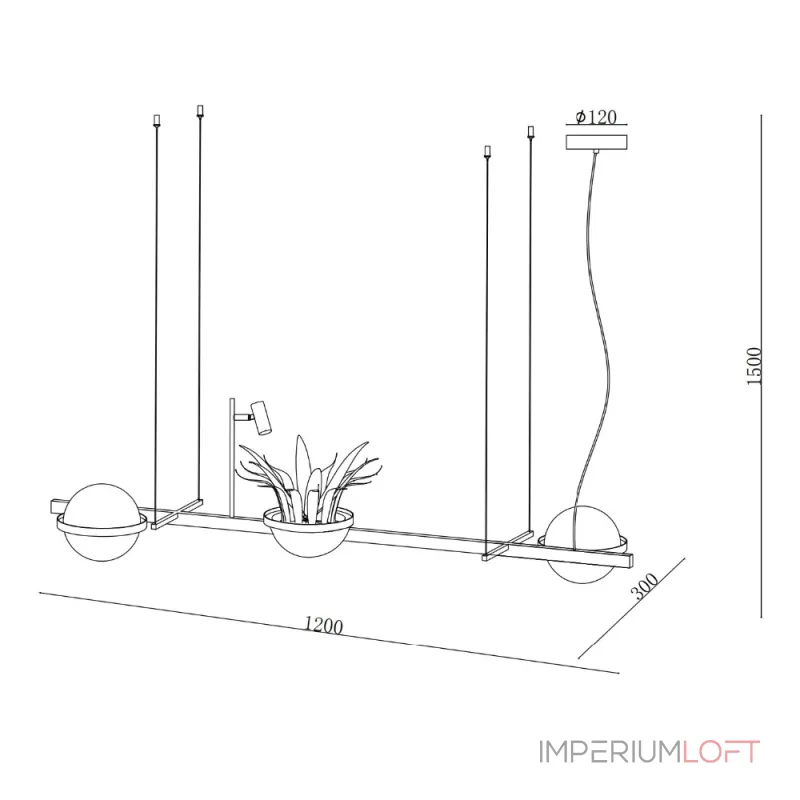 Подвесной светильник 10228P/S black Подвесной светильник 10228P/S black