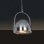 Подвесной светильник DeLight Collection Loft KM026 steel Цвет арматуры хром Цвет плафонов хром от ImperiumLoft