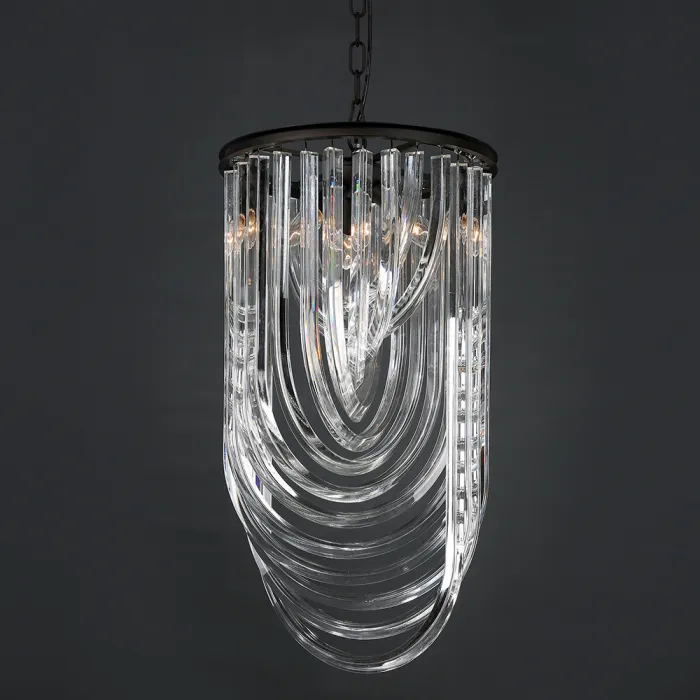 Подвесной светильник DeLight Collection Murano Glass KR0116P-3 black от ImperiumLoft